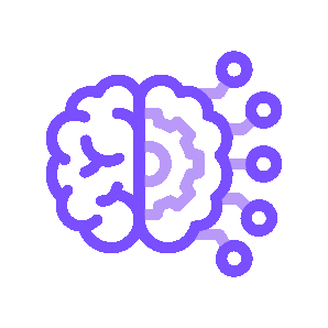 illustration d'un cerveau en mouvement