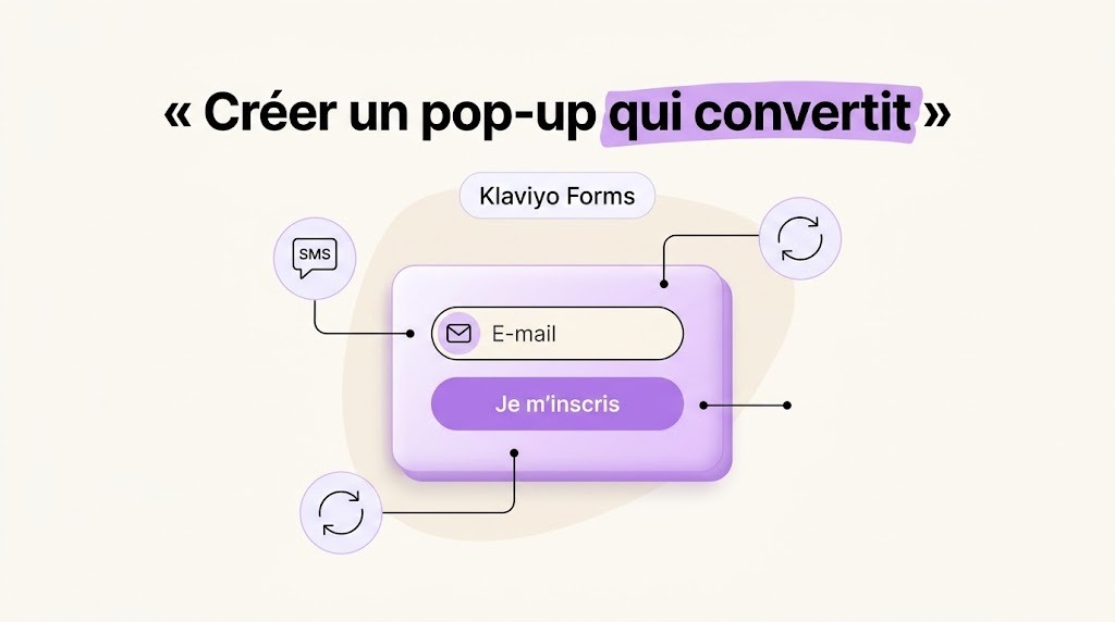Klaviyo Forms : comment créer un pop-up qui convertit